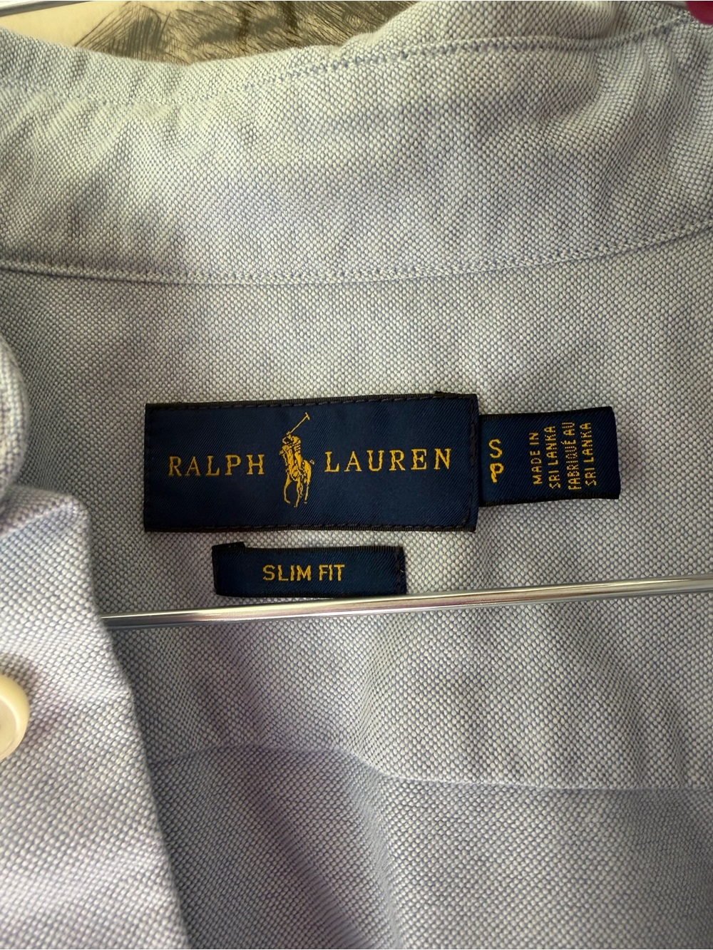 Ralph Lauren Light Blue Oxford Button-Down with Polo Bear Embroidery - Picture 2 of 9
